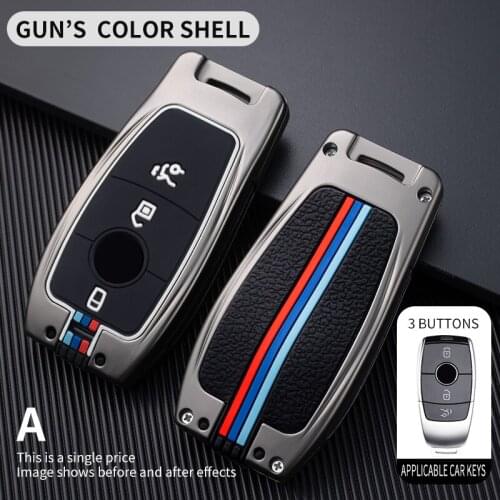 New Zinc Alloy Car Key Cover Case Shell Protective Bag For Mercedes Benz A C E S G GLS Class W177 W205 W213 W222 G63 X167
