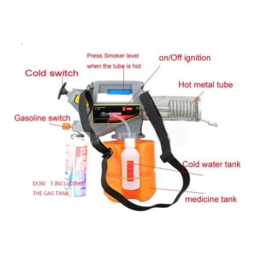 2L Handheld Portable Gas Hot Fogger Thermal Fogging Machine, Fumigation Sprayer, For Mosquito Disinfection