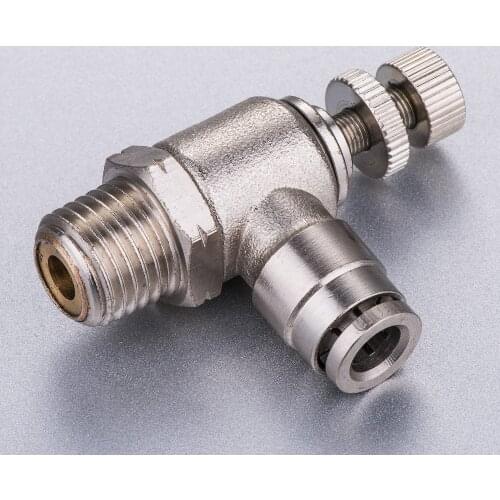 Tube size 12mm-1/4 PT thread pneumatic rapid male elbow fitting