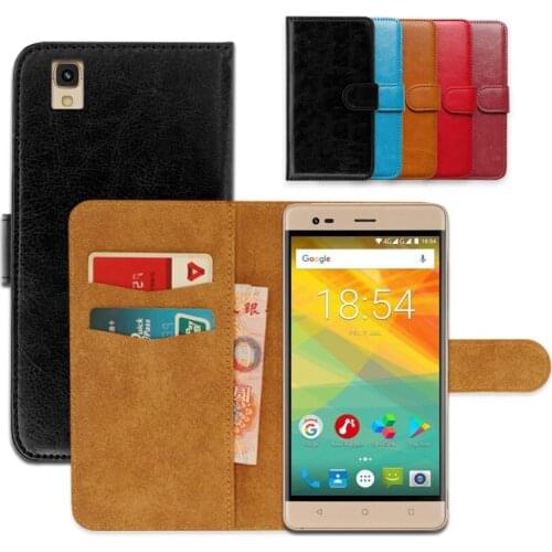 Luxury PU Leather Exclusive Slip-resistant Flip wallet case for Prestigio Grace R5 LTE PSP5552 Ultra-thin Phone Cover,book case