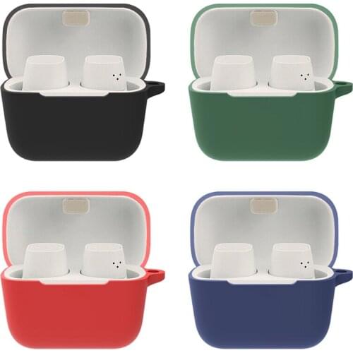 Silicone Shell Protective Cover Shell Anti-fall Earphone Case for-S-ENNHEISER CX400BT Wireless Bluetooth Earbuds