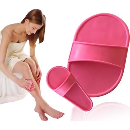 Hair Remover Pad Natural Face Leg Hair Remover Exfoliator Pad For Women Beauty Tools Smooth Legs Skin Pad Arm Face Upper Lip