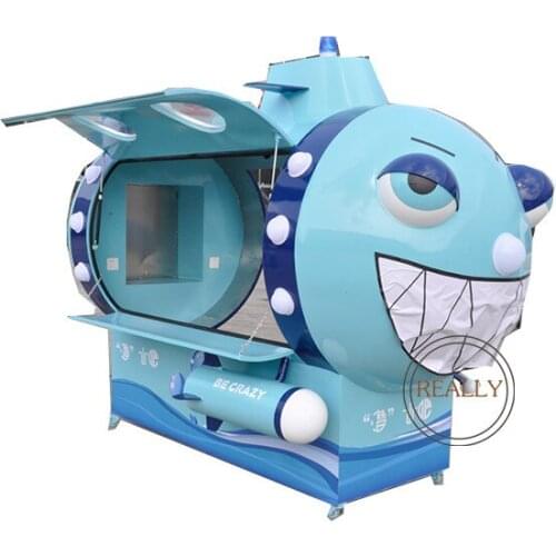 Customized Fast Food Trailer Food Trucks Mobile Food Trailer