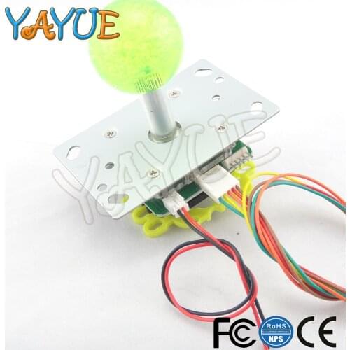 10 pcs/ lot Illuminated Arcade Joystick Single Color Lighted Controller Stick for Claw Game Machine Part DIY