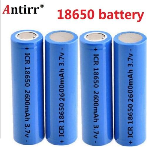 4pcs/lot 100% original Antirr for LG M26 18650 2600mah 10A 2600 li-ion rechargeable battery power safe battery for ecig/scooter