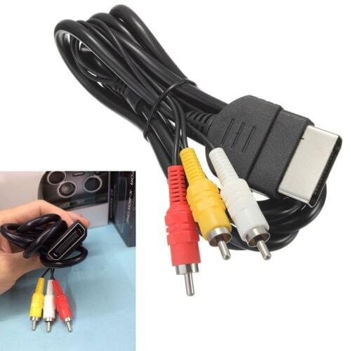 5 pcs AV Audio Video Optical Cable Cord for Microsoft Xbox Console