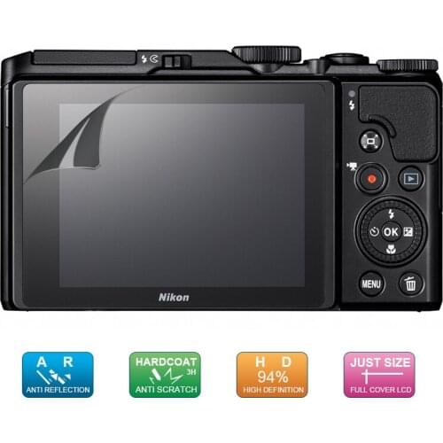 6pcs, 3pack) LCD Guard Film Screen Display Protector for Nikon Coolpix A1000 A900 P1000 B500 A300 A100 A10 S3700 S2900 S3600