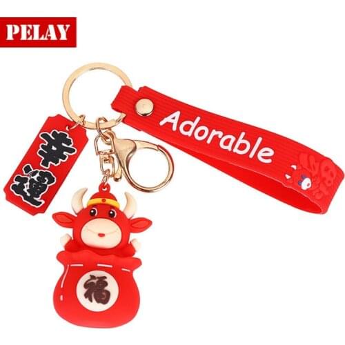 Car Keychain Cute Chinese Style Car Key Chain Pendant Accessories Key Ring for BMW BENZ AUDI