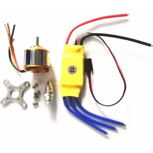 XXD A2212 A2208 930KV 1000KV 1400KV 2200KV 2700KV Brushless Motor with 30A Brushless ESC Motor Speed Controller for RC Drone