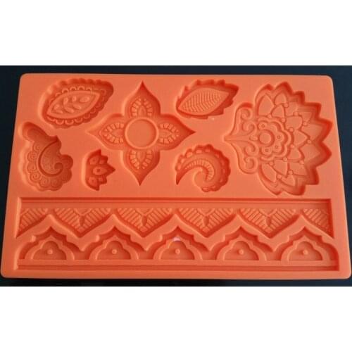 Resin Epoxxy Molds New Mandala Flower Silicone Designer DIY Stampi In Molde Concreto Mold for Plaster