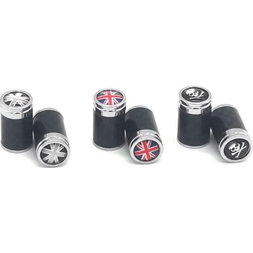 1 pair bike tire valve cap Schrader for Brompton folding bicycle aluminum carbon Flag MTB Accessories