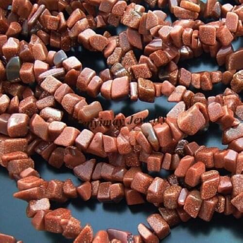 Fashion Gravel Shape Gold Sand Stone Loose Beads Free Shipping, Pallisandro Classico Beads, Glidstone Beads