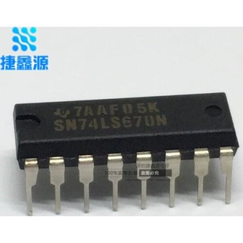 Xinyuan 10pcs/lot SN74LS670N 74LS670 DIP-16 4 x 4 REGISTER FILE WITH 3-STATE OUTPUTS