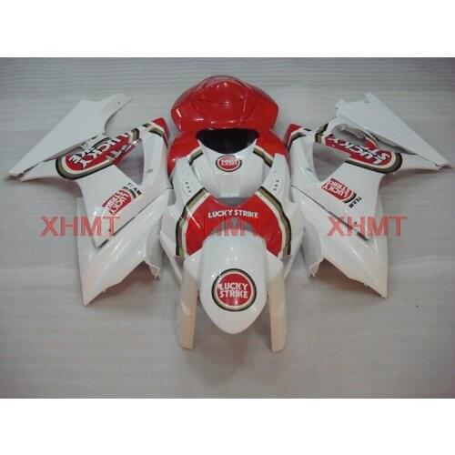 For GSXR 1000 2007 - 2008 K7 Bodywork GSXR1000 2007 Body Kits GSXR1000 08 Lucky Strike Plastic Fairings