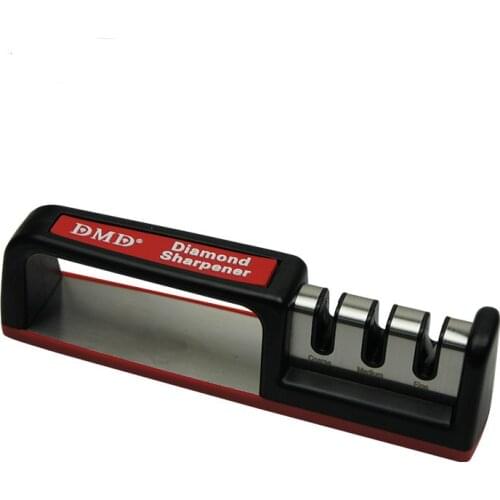 Professional 3 Stages Kitchen Knife Sharpener LX1318 Diamond Knife Sharpener Sharpening Stone Kitchen Tool Grindstone H5