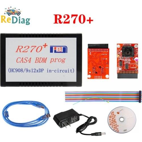 R270+ V1.20 Auto R270 CAS4 BDM Programmer R270+ Professional for BMW Key Prog Car Diagnostic Free Shipping
