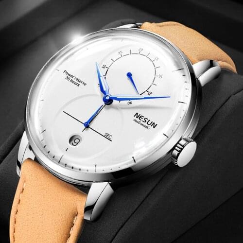 Luxury Brand Watch Men Automatic Mechanical Mens Watches Switzerland Nesun Watch sapphire montre homme relogio masculino N9605