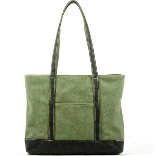 Unisxe Canvas Handbags Autumn Winter New Large Capacity Daily Shoulder Bag Fashion Patchwork Designer Shopping Casual Tote Bag