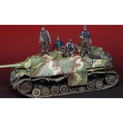 Unassambled 1/35 ancient warrior just include 4 figure WITH BAG (NO TANK ) Resin figure miniature model kits Unpainted