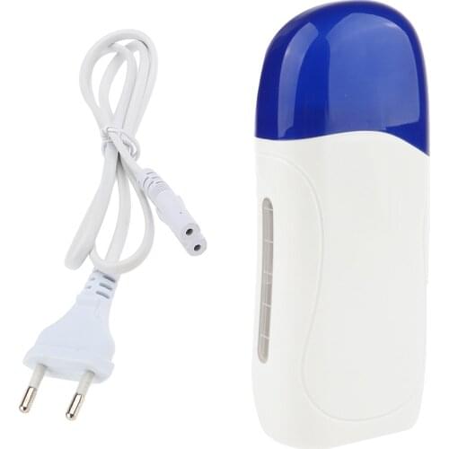 Hair Remover Wax Heater Roll On Waxing Depilatory Cartridge Warmer EU Plug Depilatory Wax Heater Warmer Hair Removal Machine