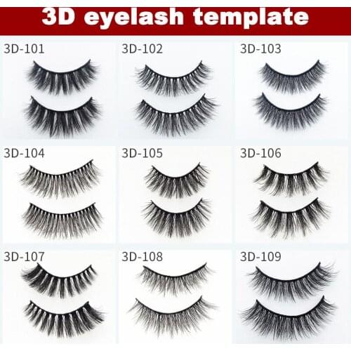 10Pairs 3D Mink Lashes Natural Eyelashes Dramatic False Eyelashes Faux Cils Makeup Wholesale Fake Eyelash Extension Natural
