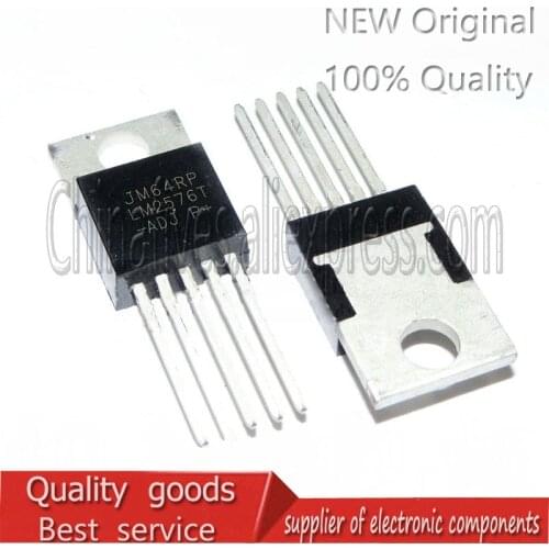 10pcs/lot New LM2576 LM2576T-ADJ DC-DC Power Supply Regulator