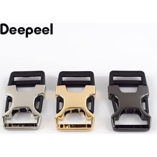 2/4pcs Webbing Quick Metal Release Buckles 25mm Outdoor Belt Hooks for Backpack Waist Bands Buckle DIY Sewing Bag Accessories