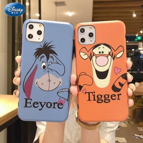3D Siliconoe Disney iPhone 12 pro Max Case Tigger Eeyore Winnie Piglet Cartoon Smartphones Shell For iPhone 11 Pro zz0624-1