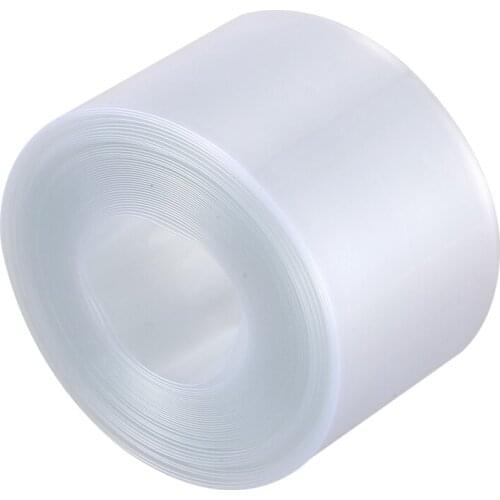 5M 29.5MM Φ18.5MM PVC Heat Shrink Tubing Wrap For Li-ion 18650 18500 Battery Transparent