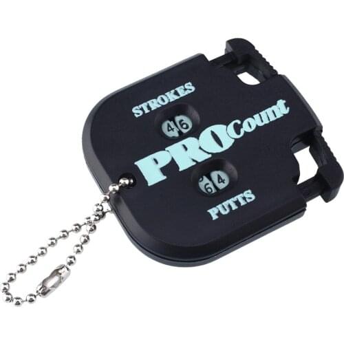 5pieces Per Bag New Golf Score Counter with Black Color