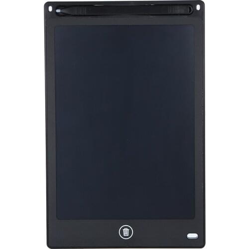 8.5 Inch LCD Drawing Tablet Portable Digital Pad Writing Notepad Electronic Graphic Board Notes Reminder with Stylus Pen(Black)