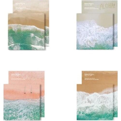 1PC Notebook Literary Hand Account Can Tear Message Material Paper Note Book Student Gift Notepad Office and School Supplies