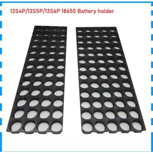 13S4P 48V E-bike Li-ion battery holder 13S5P battery Shell 48V 10Ah 12AH 13S6P 18650 battery holder