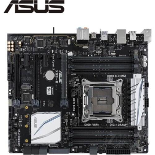 For ASUS X99-E Original Used Desktop X99 X99M 2011 Socket LGA 2011 Core i7 LGA2011 V3 DDR3 Motherboard