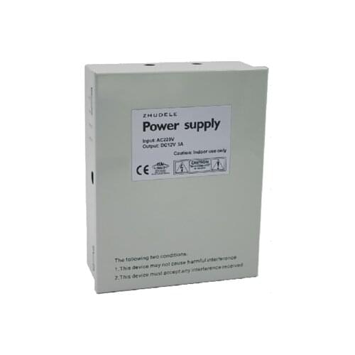 ZHUDELE Home security intercom system unlocking building audio door phone system Power supply ZDL-PS12