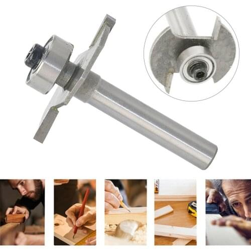 2mm Slot Cutter Bit For Knock On Furniture T Trim Router Campervan Motorhome For Hand Held Electric Stand Motor-driven Drill