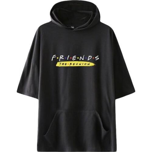 Tv Series Friends: The Reunion Hoodie Tshirt Summer Short Sleeve Women Mens Tshirts Harajuku Streetwear Custom Made Pullovers
