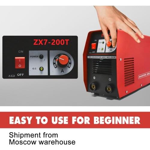 Inverter ARC Welder 220V IGBT MMA Welding Machine 120/160/200/250 Amp for Home Beginner Lightweight Efficient