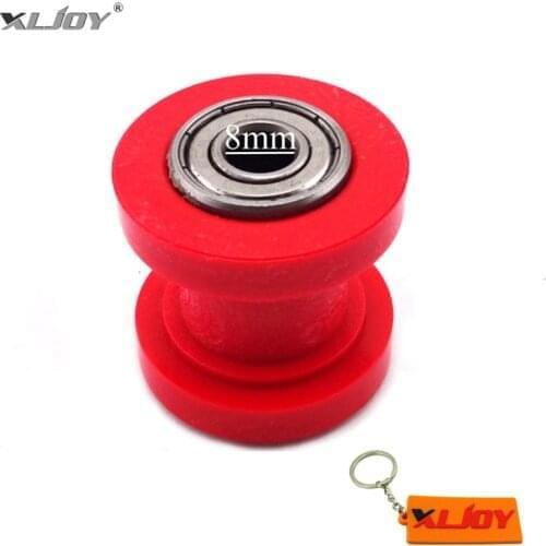 Red 8mm Chain Roller Pulley Tensioner For Chinese 50cc 70cc 90cc 110cc 125cc 140cc 150cc 160cc 200cc 250cc Pit Dirt Motor Bike