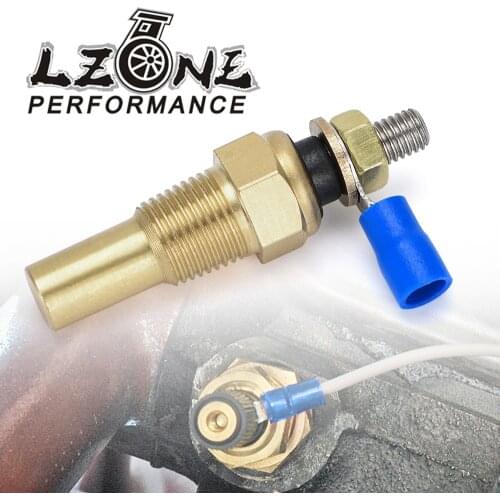 LZONE - 12V 1/8 NPT Racing Car Oil Temp Sensor Water temperature Sensor Water Temp Sensor Gauge Sensor JR-TSU01