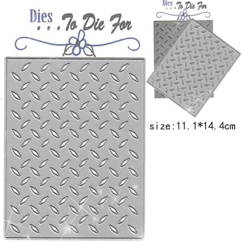 Bump rectangle background Metal Cutting Dies for DIY Scrapbooking Photo Album Decorative Embossing DIY Paper Cards Cutting Molds