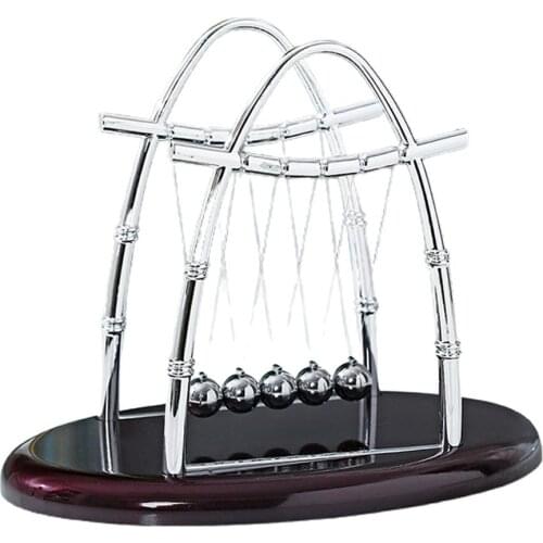 New Pendulum Inertial Collision Ball Desktop Ornaments Childrens Educational Toys Desktop Balance Ball Decompression Game