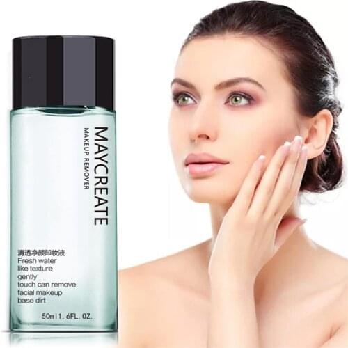 50ML Portable Makeup Remover cleansing Liquid Water Lip Eye Gentle Care Make-Up Travel Skin Remover Face D3Y6