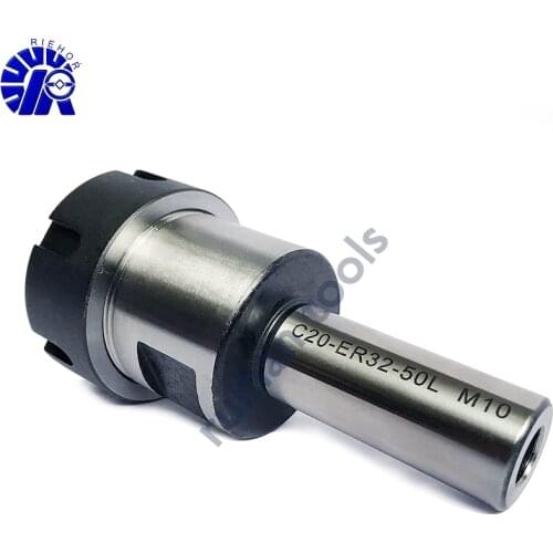 Straight shank collet chuck C25-ER32-80L straight toolholder