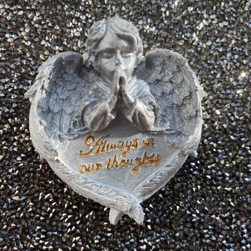 Angel Wings Love Heart Prayer Silicone Resin Mold Epoxy Resin DIY Jewelry Making Tools