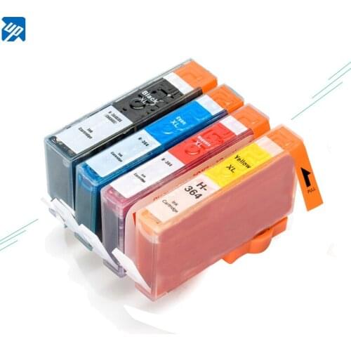 UP compatible 364 364XL ink cartridge with chip show ink level For hp hotosmart 5510 5511 5512 5514 5515 5520 5522 5524 6510