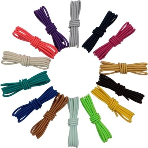 Weiou 3MM Top Rope Special Elastic Shoelaces With Transparent End Winding Binding Large Object Excellent Ductility Stretch Laces