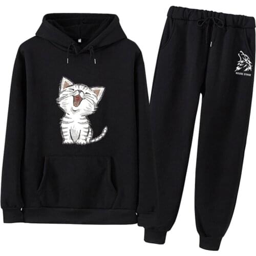 Womens Sports Suit Large Plus Size Tracksuit Hoodies+pants Two Piece Set Top And Trousers Clothes Hoodies Set