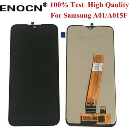 5.7'' TFT For Samsung Galaxy A01 LCD Display A015F A015G A015DS Touch Screen Digitizer Assembly Replacement For samsung a01 lcd
