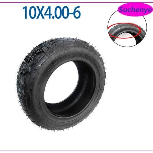 10 inch 3.50-6 Vacuum Tire 90/70-6 for Electric Scooter Balancing Scooter 10x4.00-6 90/65-6 Universal Explosion-proof Tyre